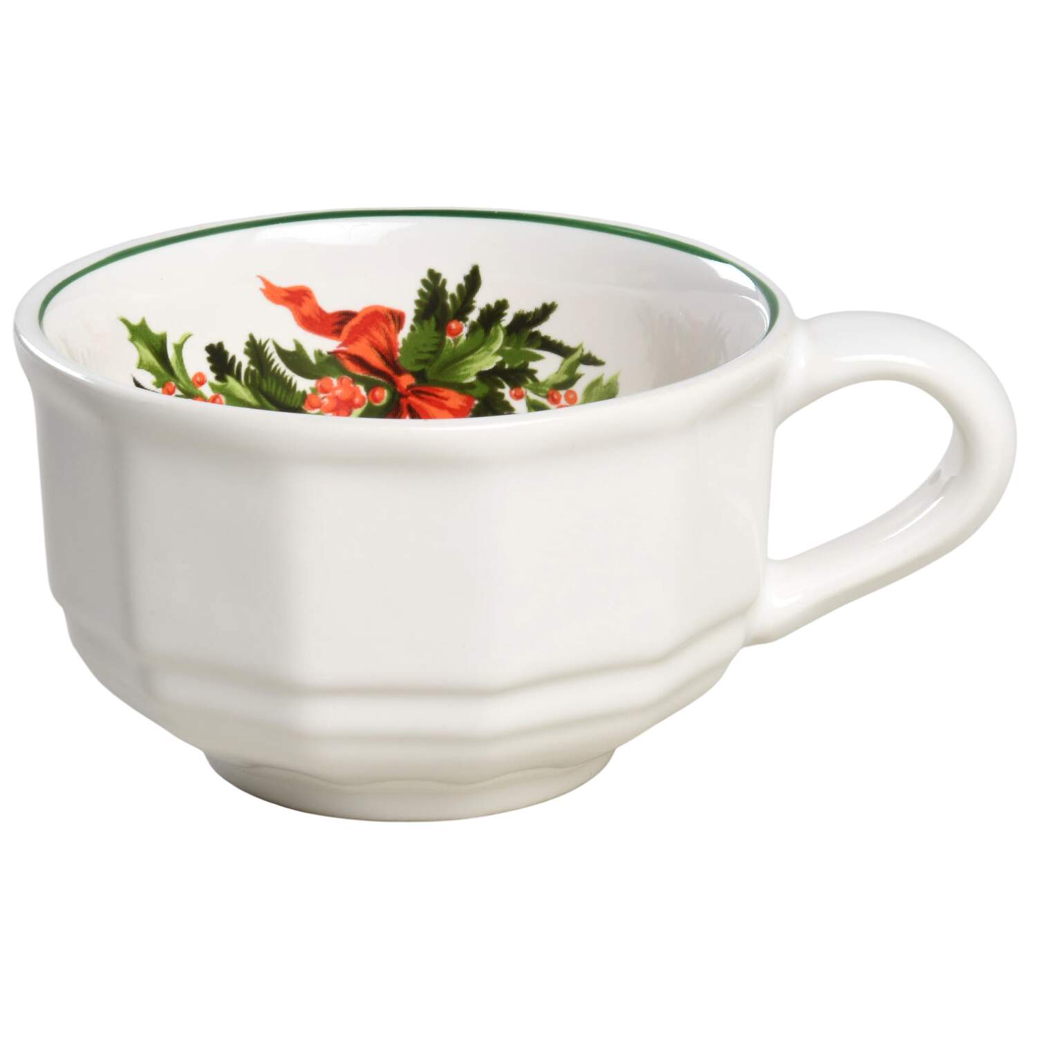 Christmas Heritage Flat Cup by Pfaltzgraff-1