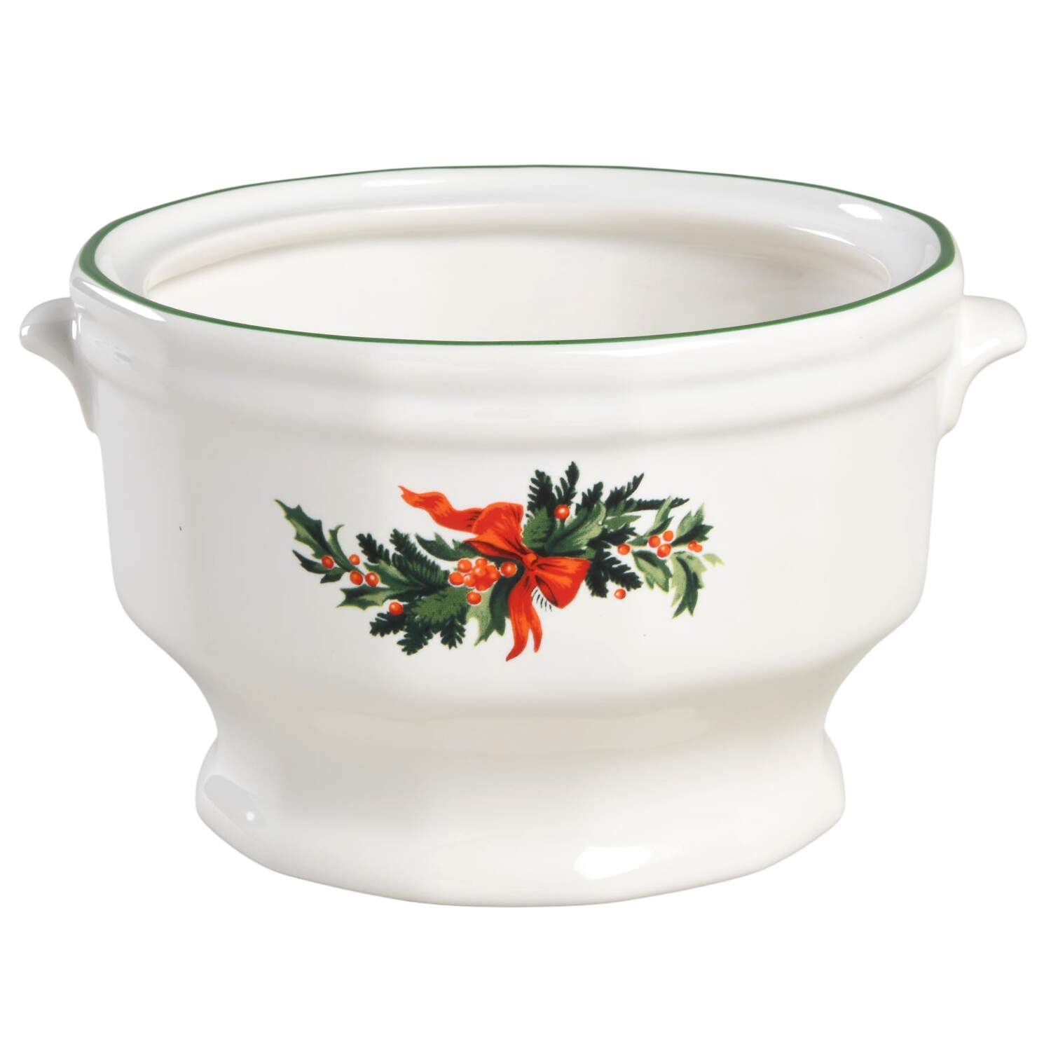Christmas Heritage Mini Tureen No Lid by Pfaltzgraff-1