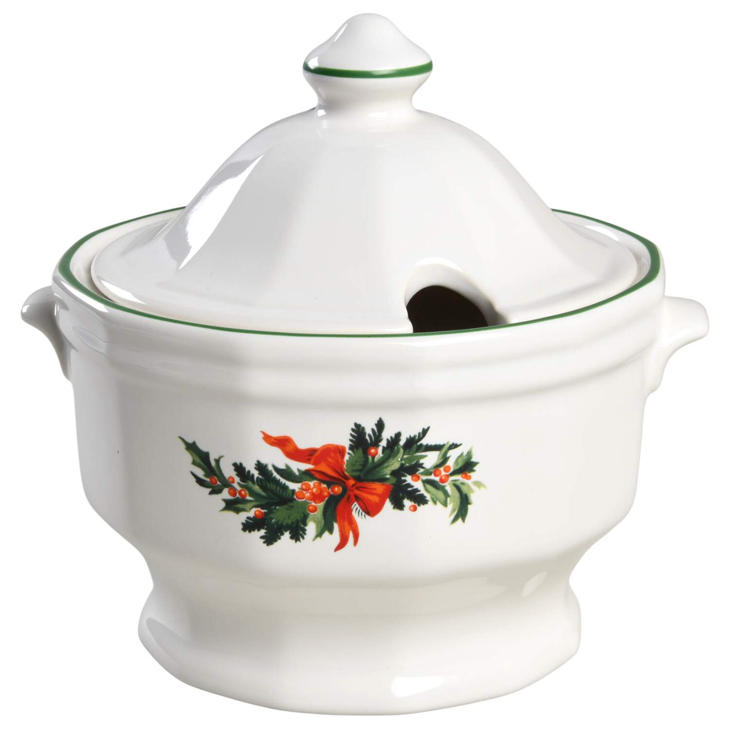 Christmas Heritage Mini Tureen & Lid by Pfaltzgraff-1