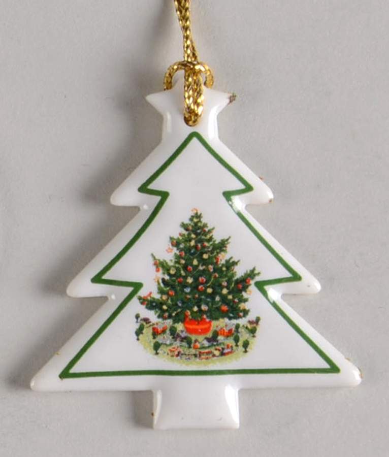 Christmas Heritage Tree Shaped Ornament by Pfaltzgraff-1