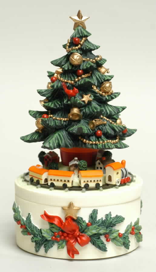 Christmas Heritage Figural Trinket Box & Lid by Pfaltzgraff-1