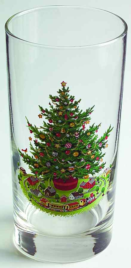 Christmas Heritage 10 Oz Glassware Tumbler by Pfaltzgraff-1