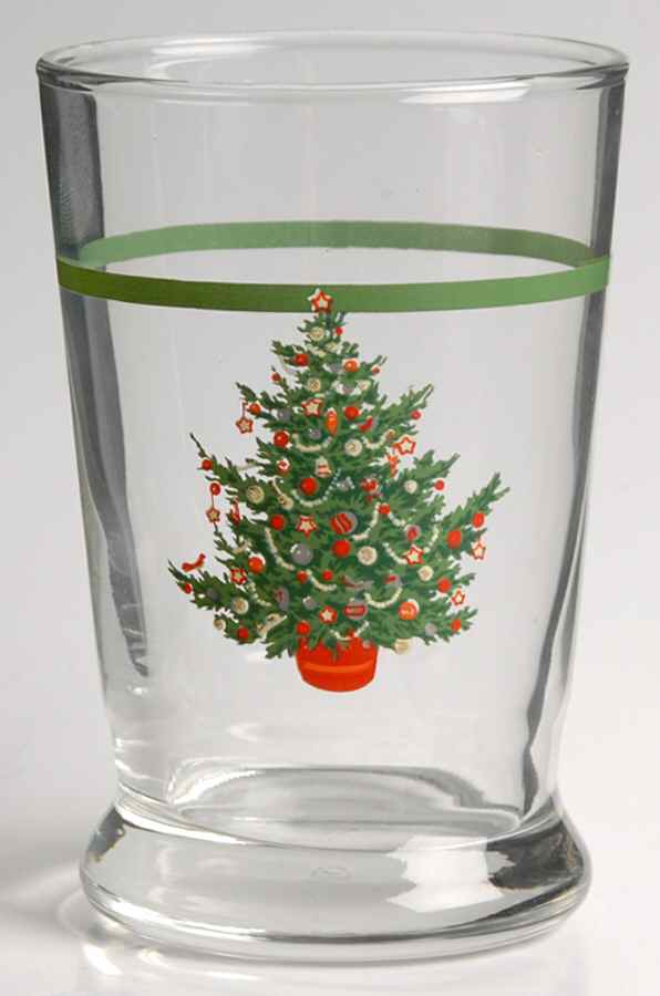 Christmas Heritage 6 Oz Glassware Tumbler by Pfaltzgraff-1