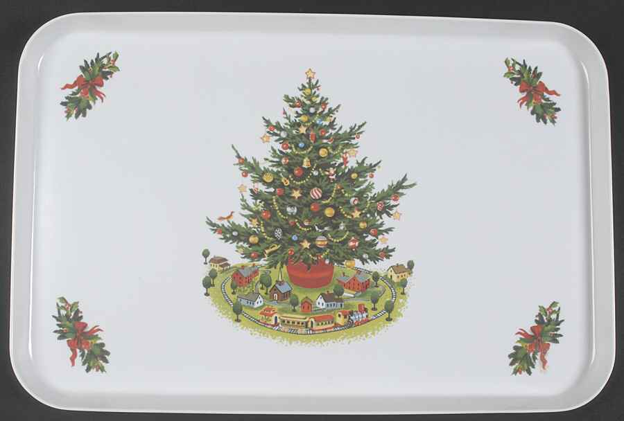 Christmas Heritage Melamine Tray by Pfaltzgraff-1