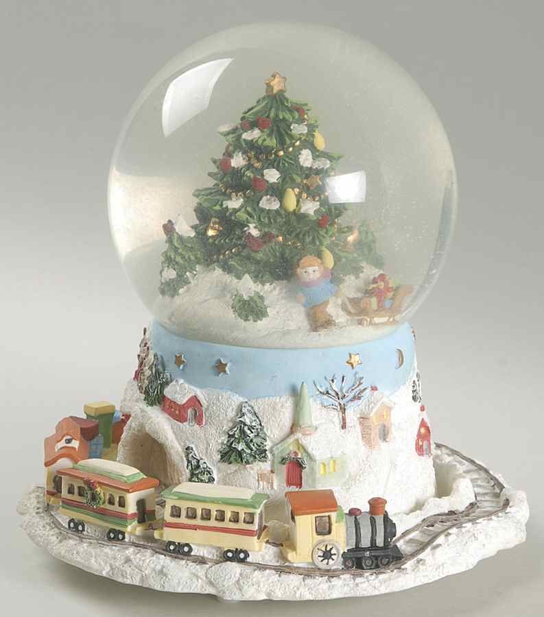 Christmas Heritage Snow Globe by Pfaltzgraff-1