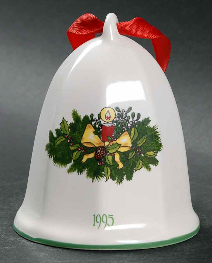 Christmas Heritage Bell Ornament by Pfaltzgraff-1