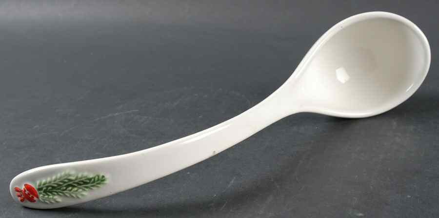 Christmas Heritage Punch Ladle, Solid Piece by Pfaltzgraff-1
