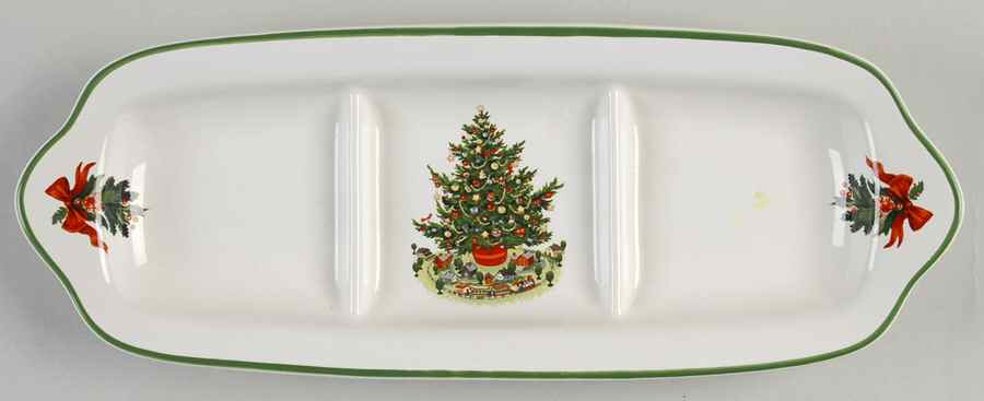 Christmas Heritage Divided Tidbit 3 Part by Pfaltzgraff-1