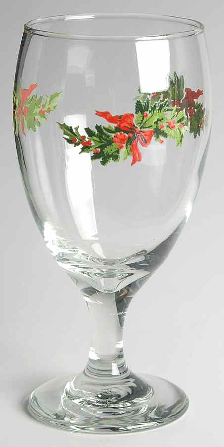 Christmas Heritage 14 Oz Glassware Iced Tea by Pfaltzgraff-1