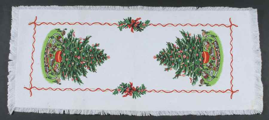 Christmas Heritage 12" X 29" Cloth Table Runner by Pfaltzgraff-1