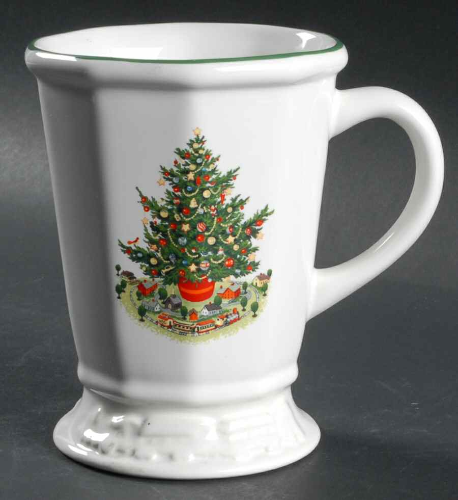 Christmas Heritage Footed Mug by Pfaltzgraff-1