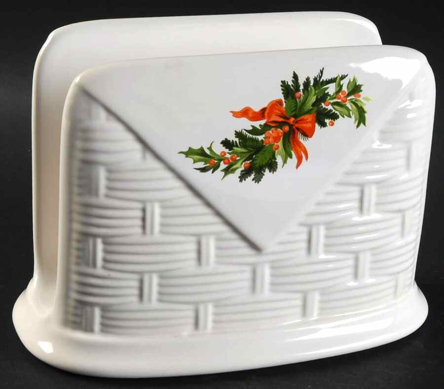 Christmas Heritage Napkin Holder by Pfaltzgraff-1