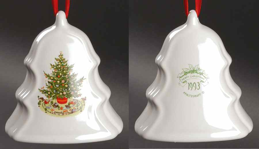 Christmas Heritage 1993 Collector Bell by Pfaltzgraff-1