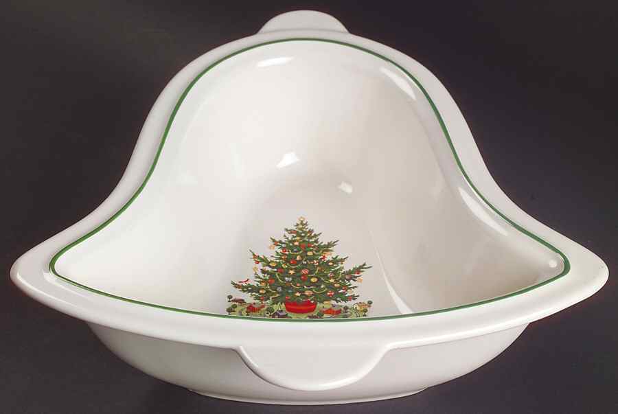 Christmas Heritage Bell Shaped Bowl by Pfaltzgraff-1