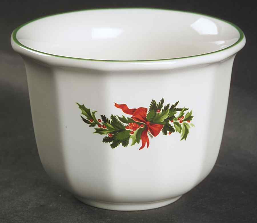 Christmas Heritage Custard Cup by Pfaltzgraff-1