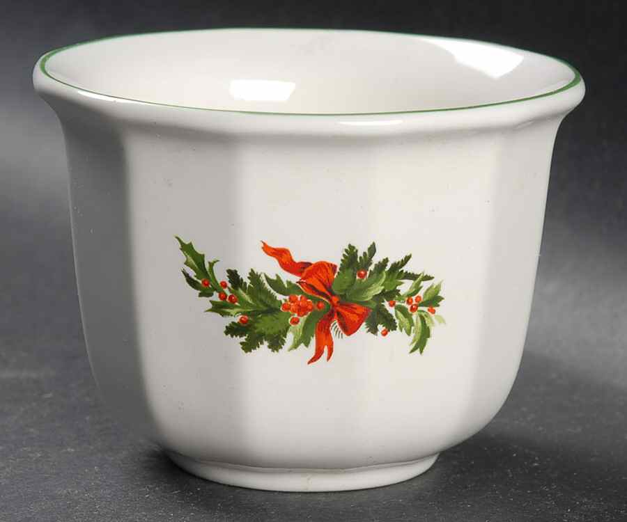 Christmas Heritage Custard Cup by Pfaltzgraff-1