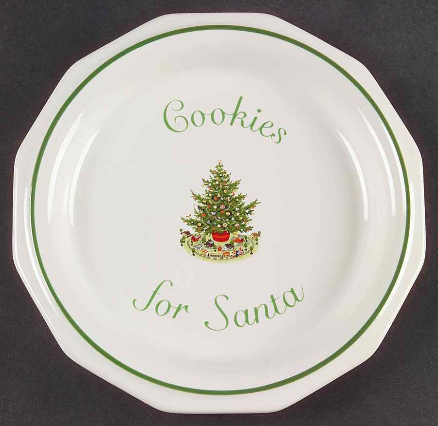Christmas Heritage Cookie Plate by Pfaltzgraff-1
