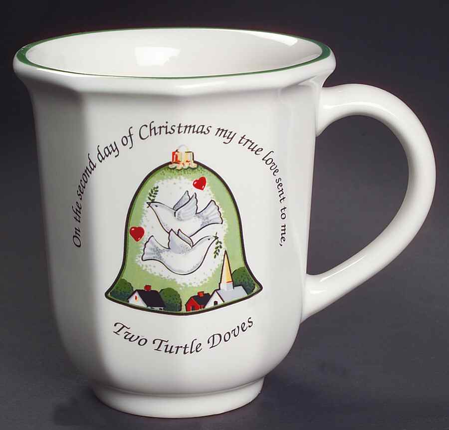 Christmas Heritage Accent Mug by Pfaltzgraff-1