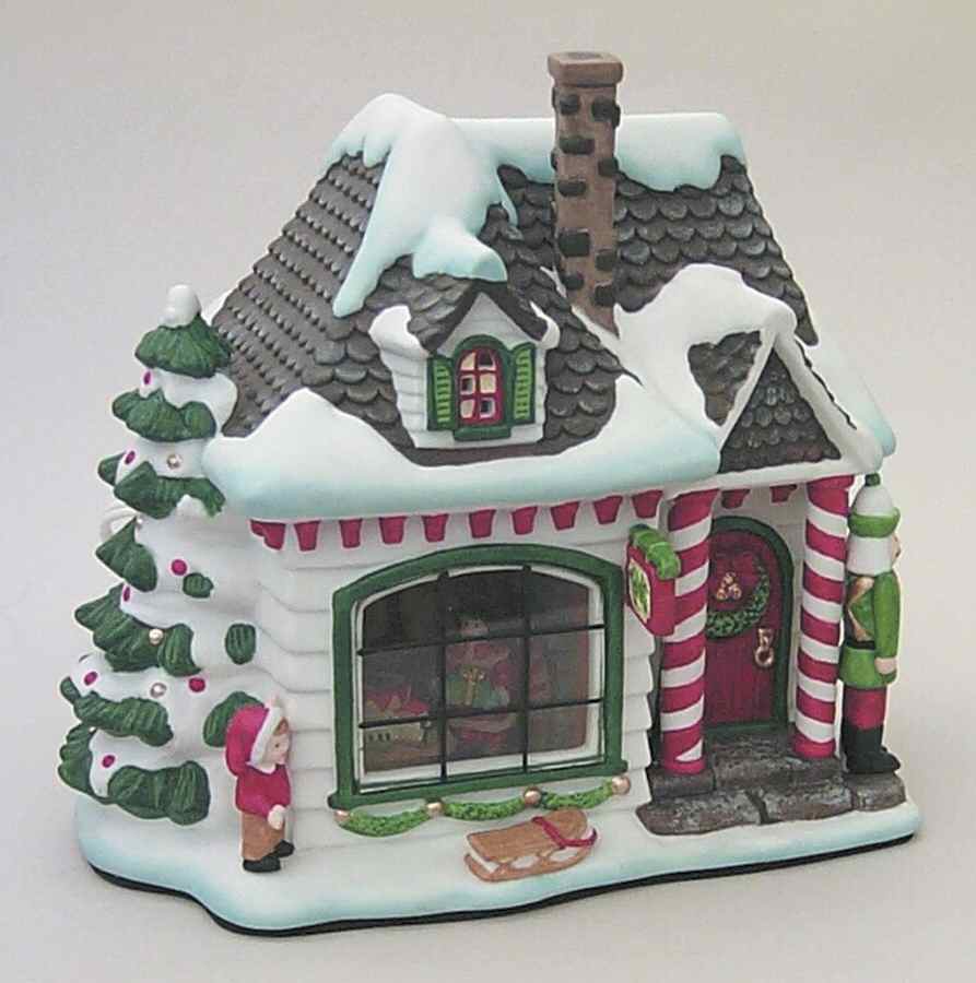 Christmas Heritage Electric Lighted House (Toy Store) by Pfaltzgraff-1