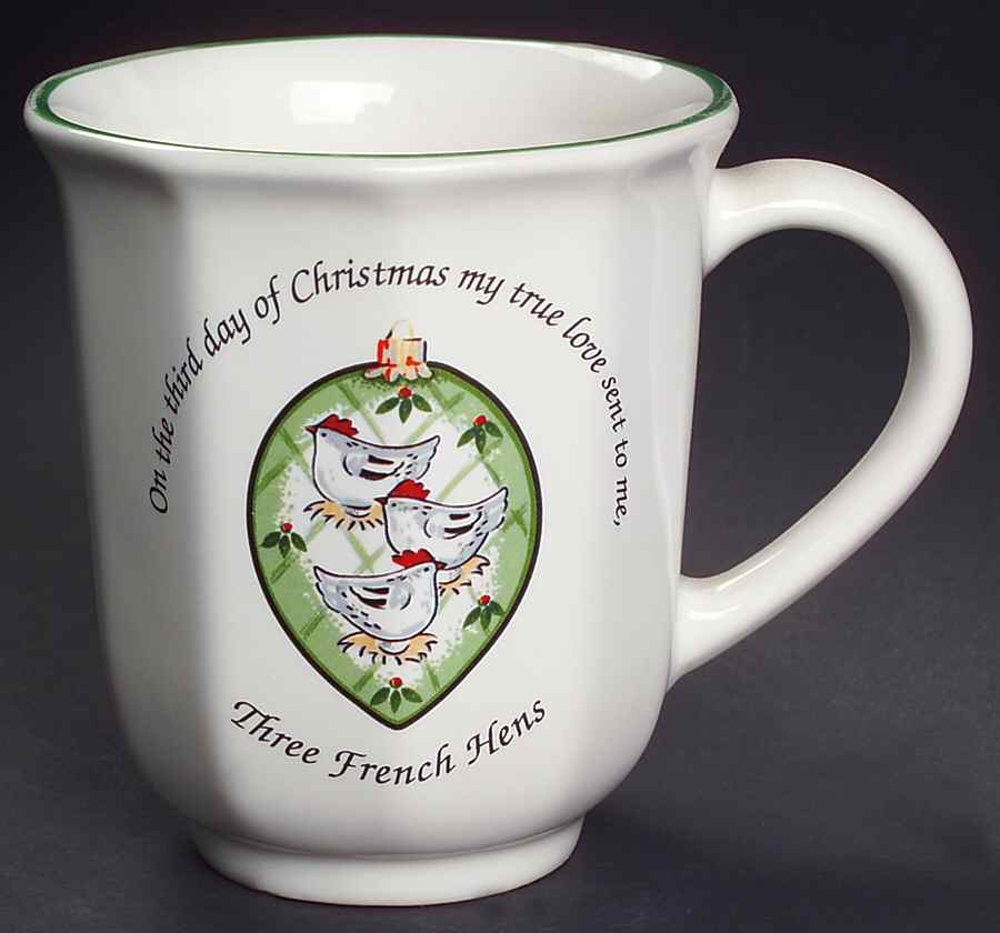 Christmas Heritage Accent Mug by Pfaltzgraff-1