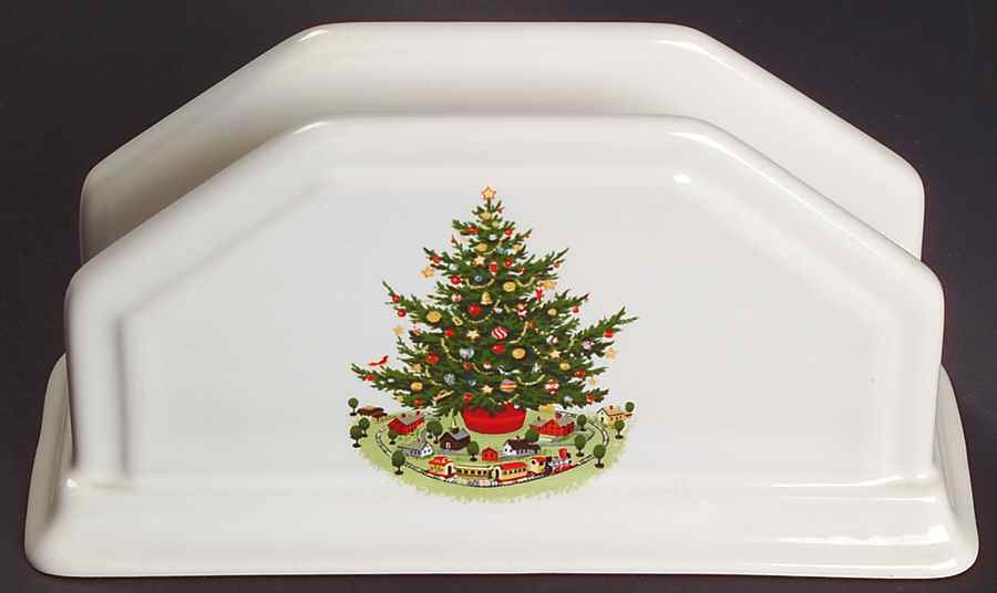Christmas Heritage Napkin Holder by Pfaltzgraff-1