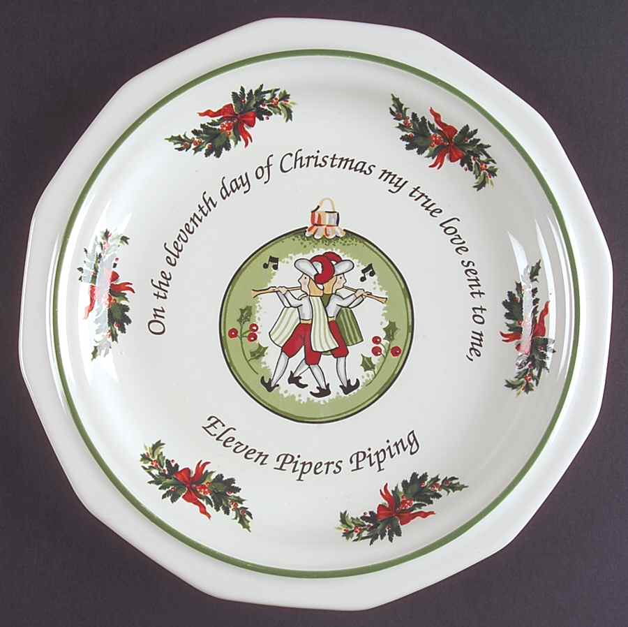 Christmas Heritage Holiday Luncheon Plate by Pfaltzgraff-1