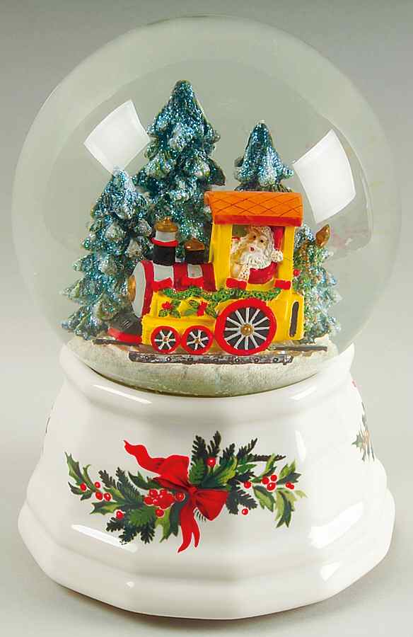 Christmas Heritage Snow Globe by Pfaltzgraff-1