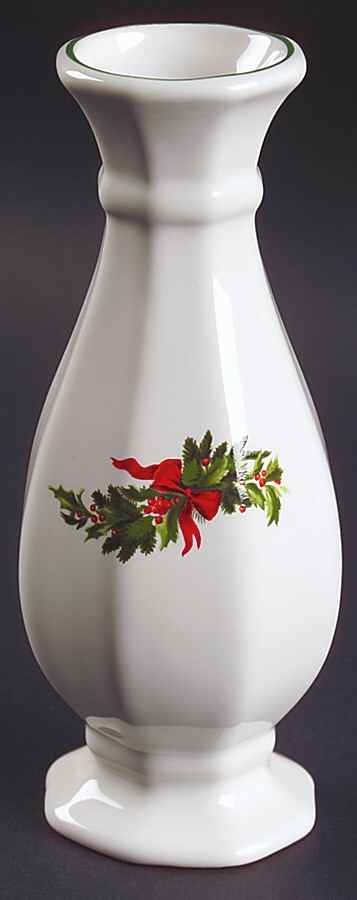 Christmas Heritage 6" Vase by Pfaltzgraff-1