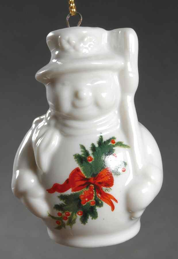 Christmas Heritage Snowman Ornament by Pfaltzgraff-1