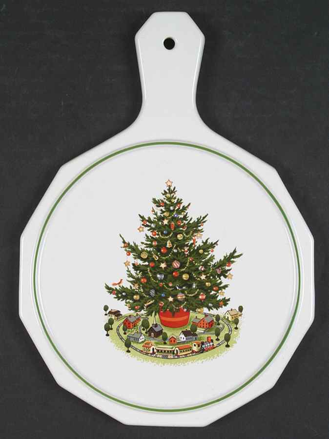 Christmas Heritage Cheese Tray by Pfaltzgraff-1