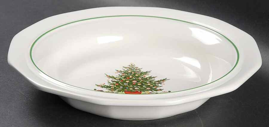 Christmas Heritage Rim Soup Bowl by Pfaltzgraff-1