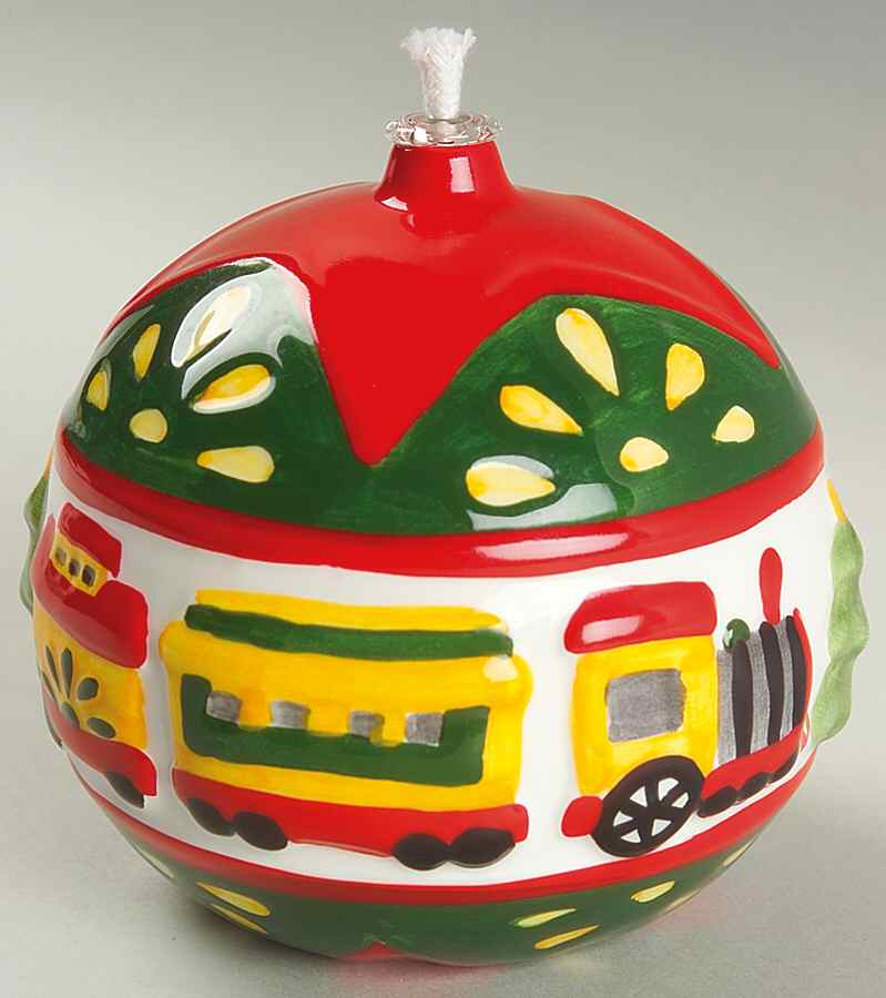 Christmas Heritage 1-Piece Oil Lamp by Pfaltzgraff-1