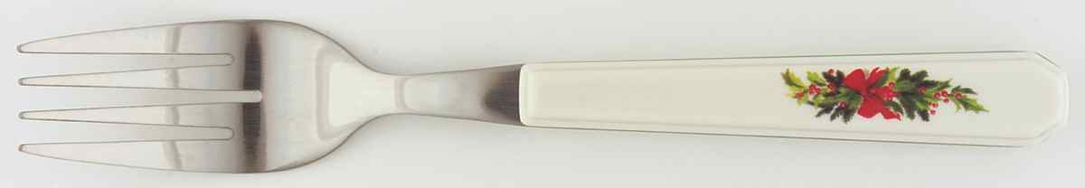 Christmas Heritage Individual Salad Fork by Pfaltzgraff-1