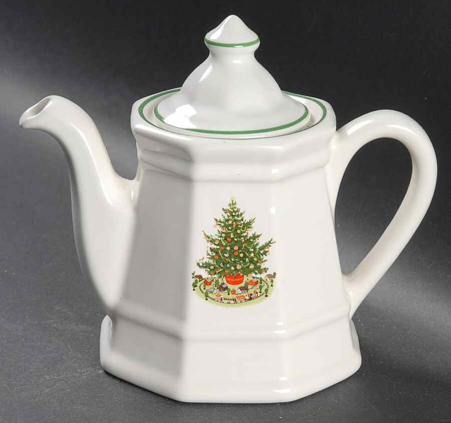 Christmas Heritage Mini Teapot & Lid by Pfaltzgraff-1