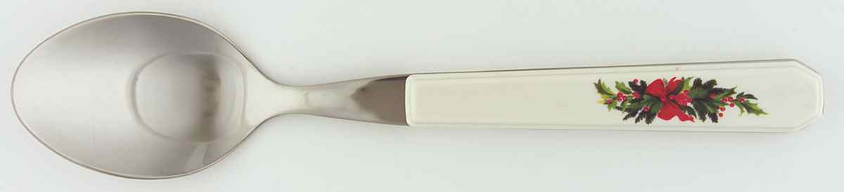 Christmas Heritage Place/Oval Soup Spoon by Pfaltzgraff-1