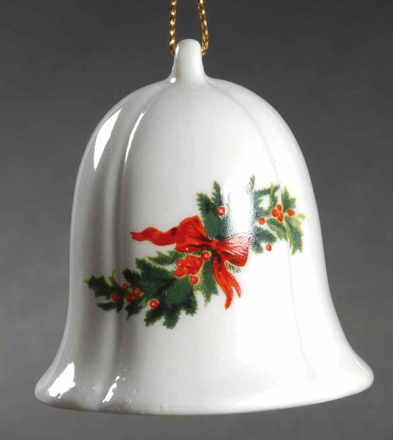 Christmas Heritage Bell Ornament by Pfaltzgraff-1