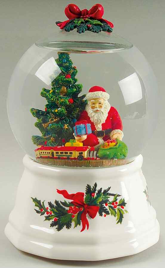 Christmas Heritage Snow Globe by Pfaltzgraff-1