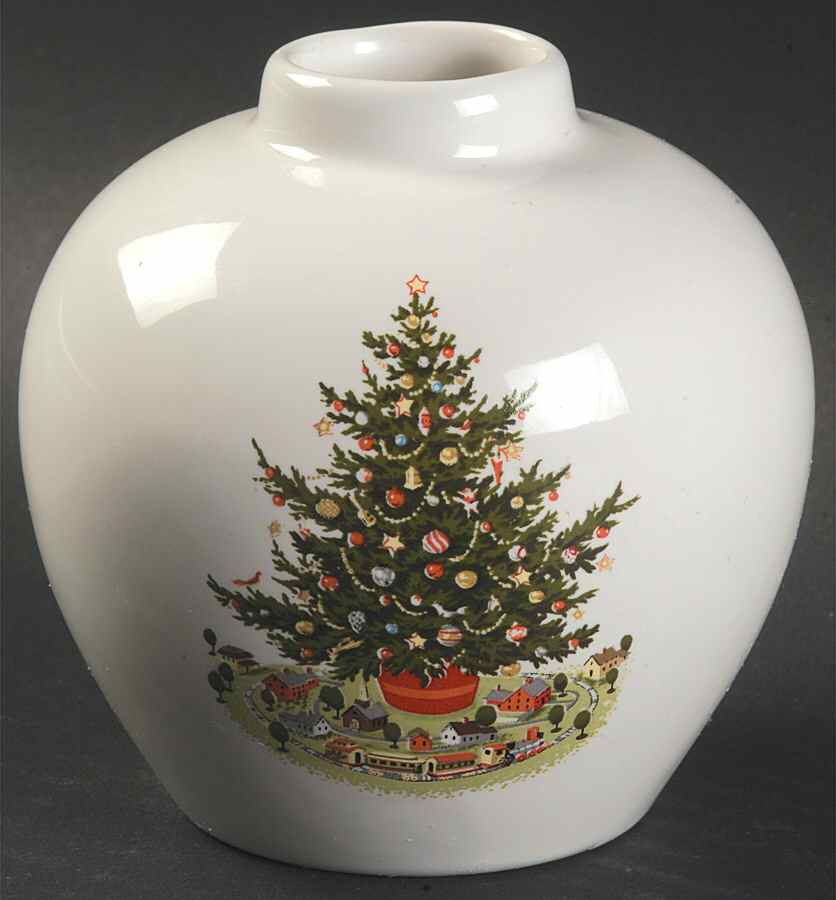 Christmas Heritage Potpourri Jar No Lid by Pfaltzgraff-1