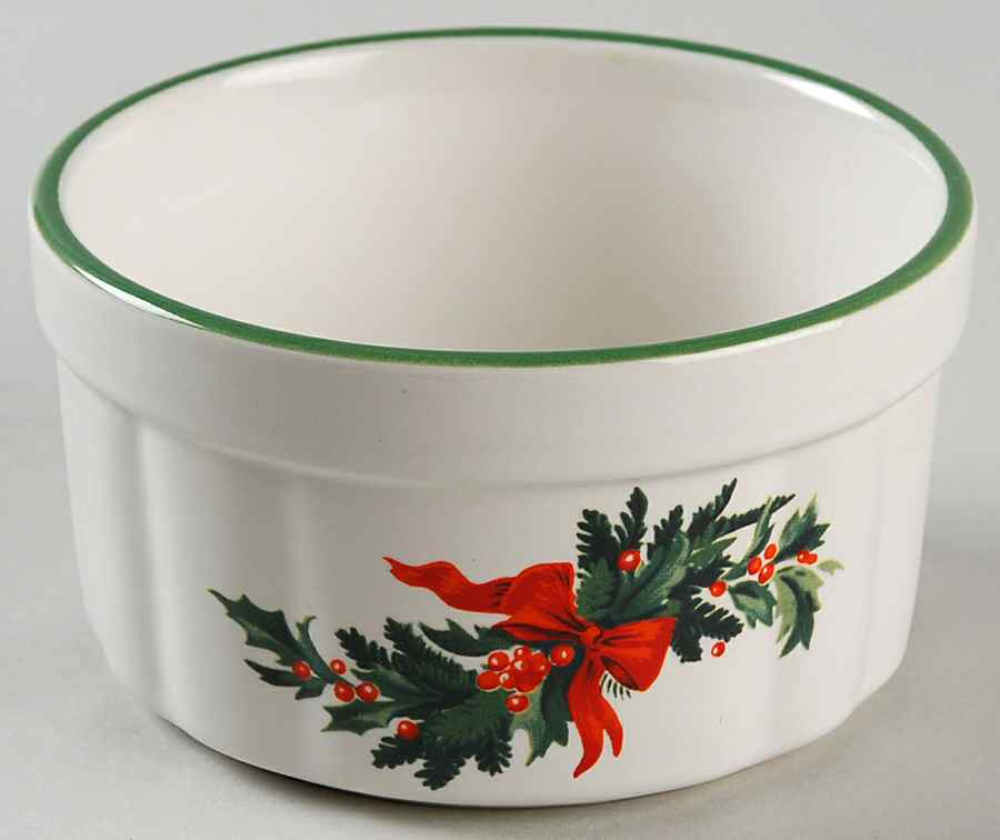 Christmas Heritage Dip Bowl (for Dip and Spreader) by Pfaltzgraff-1