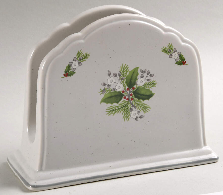 Christmas Heirloom Napkin Holder by Pfaltzgraff-1