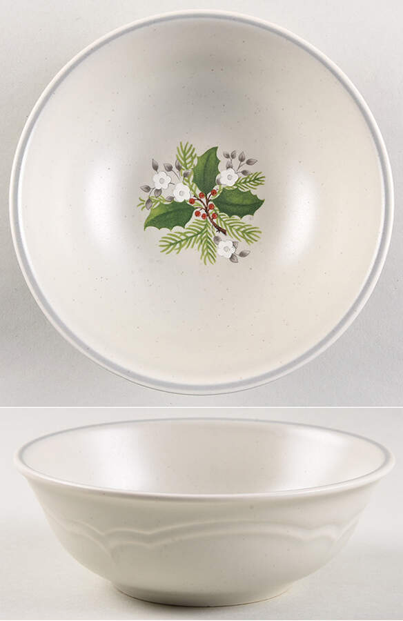 Christmas Heirloom Soup/Cereal Bowl by Pfaltzgraff-1