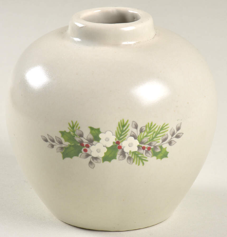 Christmas Heirloom Potpourri Jar No Lid by Pfaltzgraff-1