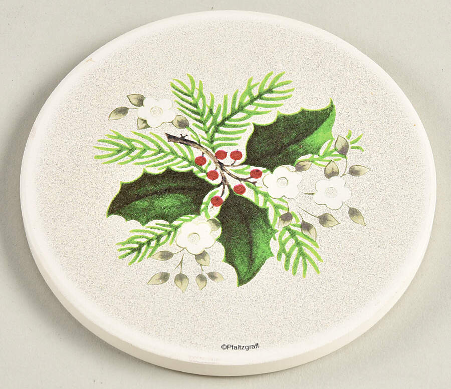 Christmas Heirloom Coaster by Pfaltzgraff-1
