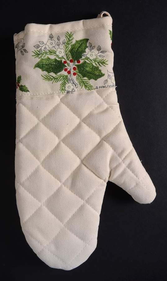 Christmas Heirloom Cloth Oven Mitt by Pfaltzgraff-1