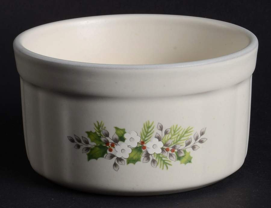 Christmas Heirloom Dip Bowl (for Dip and Spreader) by Pfaltzgraff-1