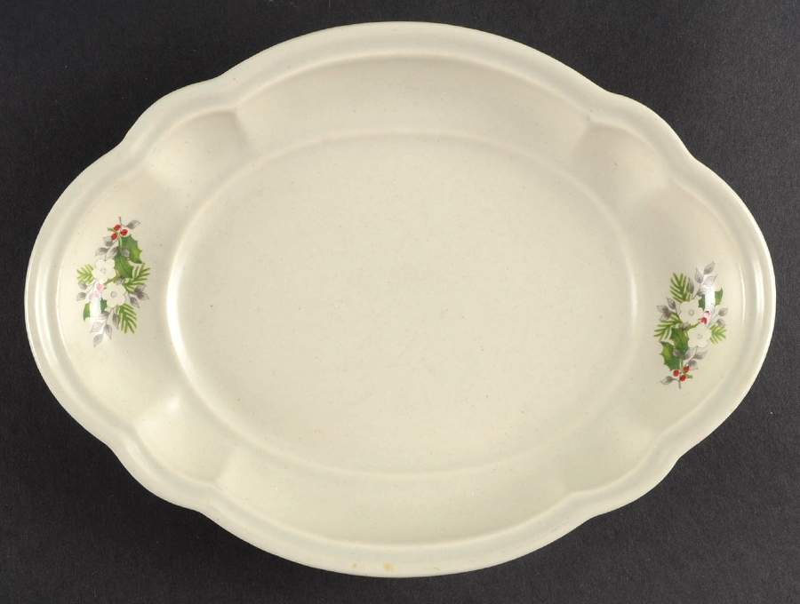 Christmas Heirloom Underplate for Gravy Boat by Pfaltzgraff-1