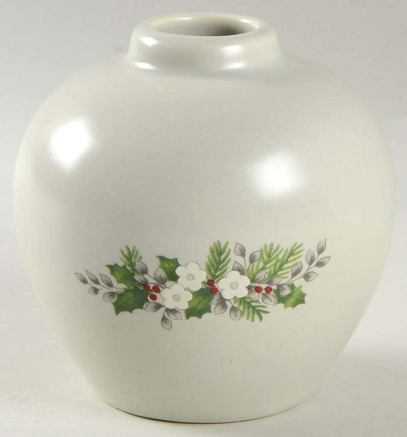 Christmas Heirloom Bud Vase by Pfaltzgraff-1