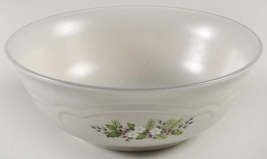 Christmas Heirloom 7" Round Vegetable Bowl by Pfaltzgraff-1