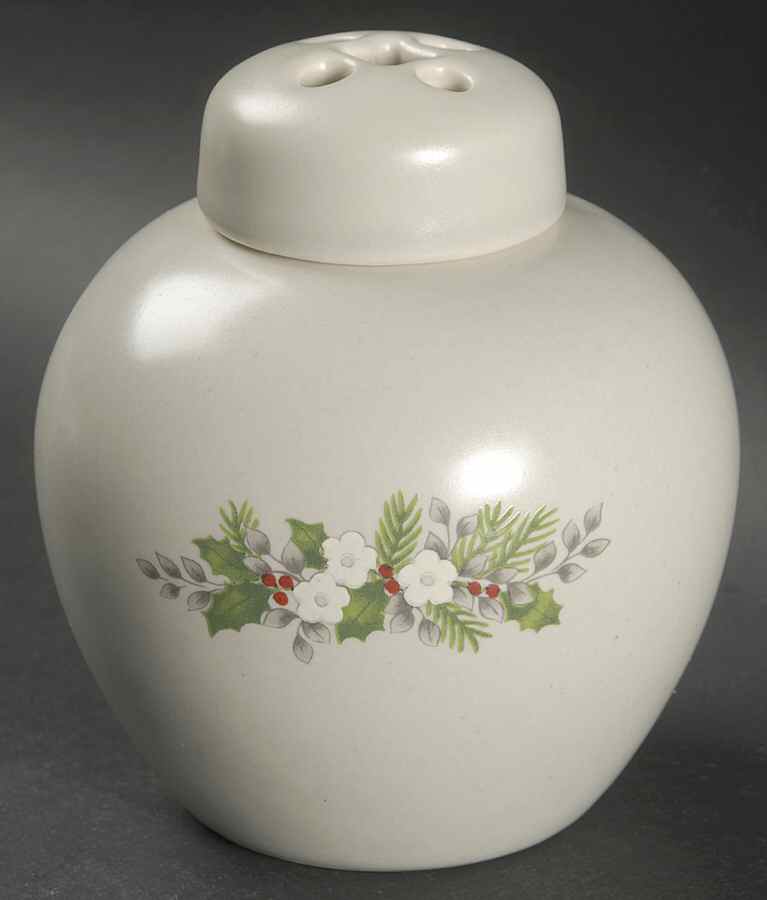 Christmas Heirloom Potpourri Jar & Lid by Pfaltzgraff-1