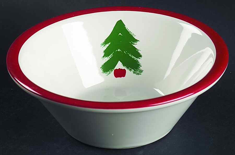 Christmas Coupe Cereal Bowl by Pfaltzgraff-1